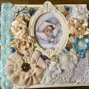 Handmade Baby Scrapbook Album